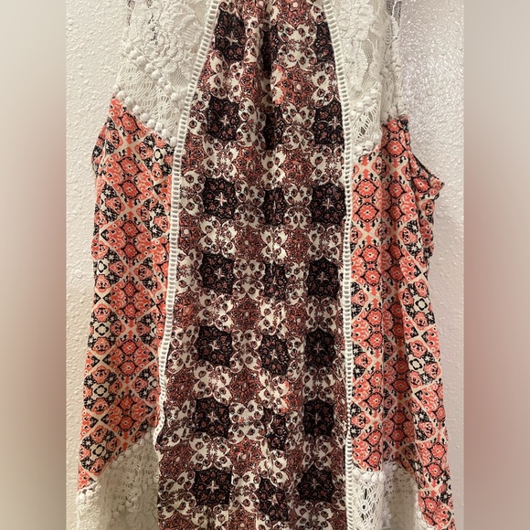 *Hint of Mint Bohemian Lace Dress - Picture 2 of 6